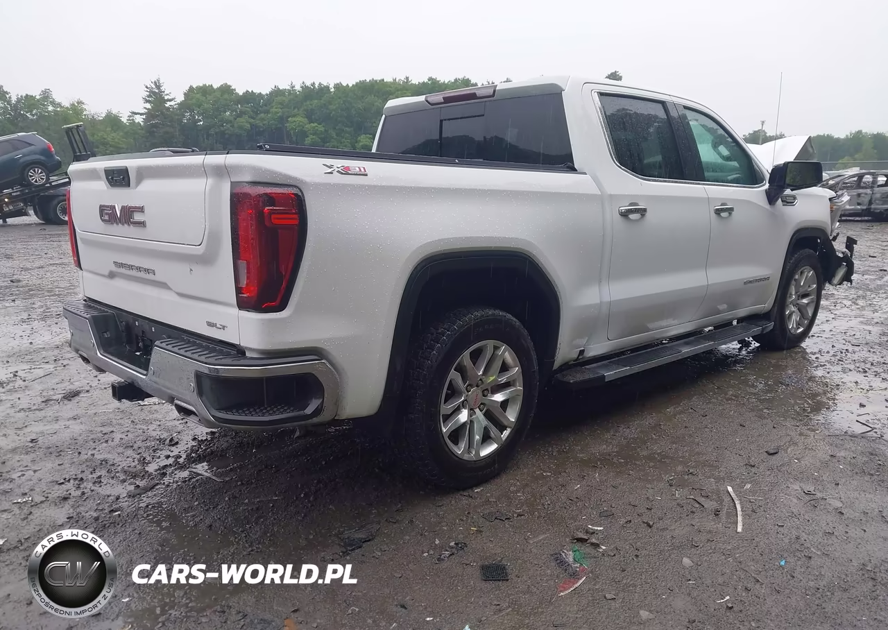 2021 GMC Sierra 1500 4Wd Short Box Slt VIN:3GTU9DET4MG334633 - 4