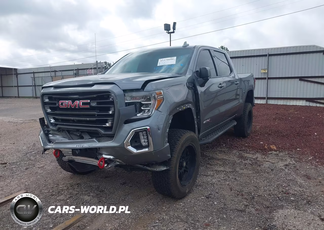 2021 GMC Sierra 1500 4Wd Short Box At4 VIN:3GTP9EEDXMG241823 - 2