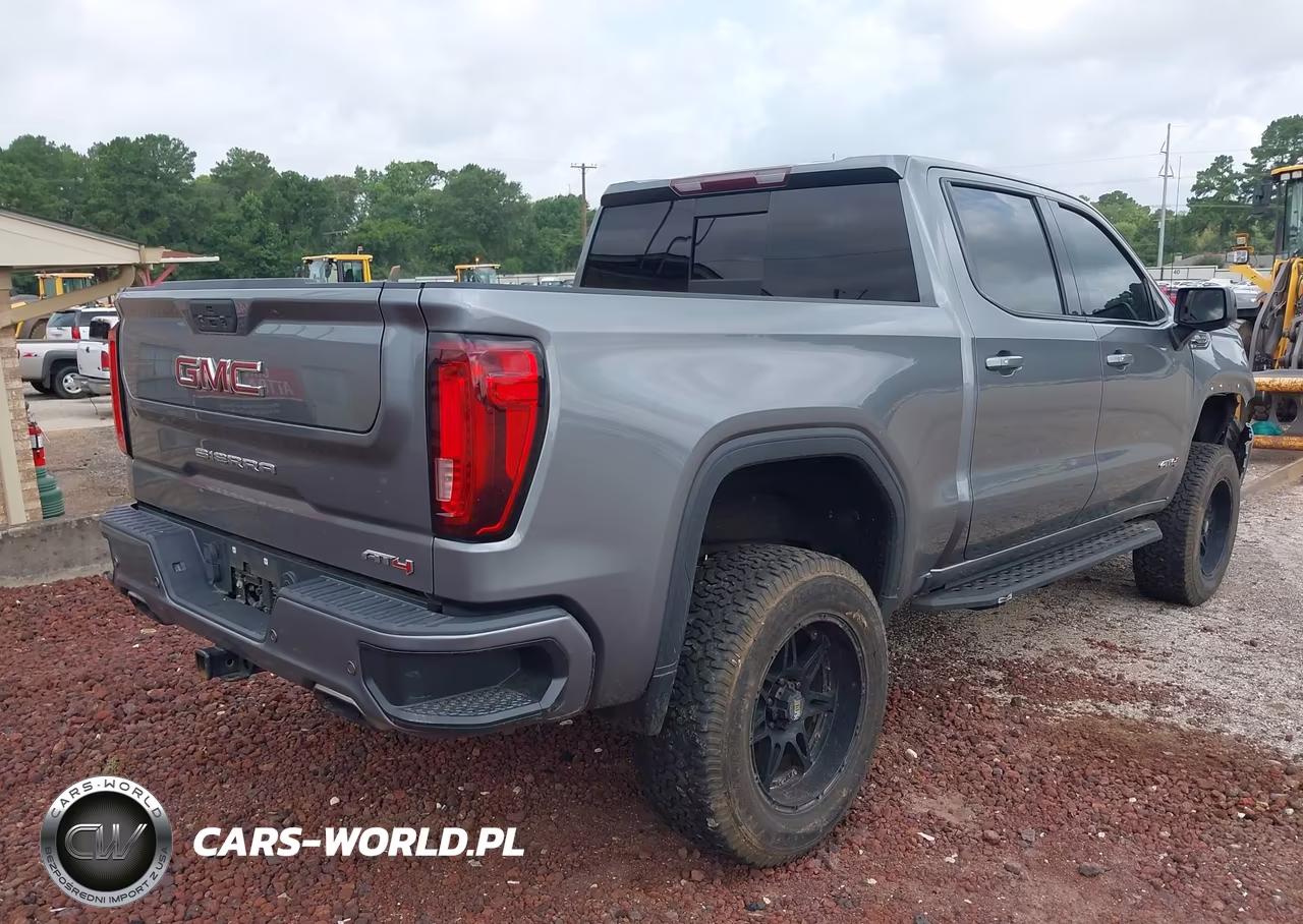 2021 GMC Sierra 1500 4Wd Short Box At4 VIN:3GTP9EEDXMG241823 - 4