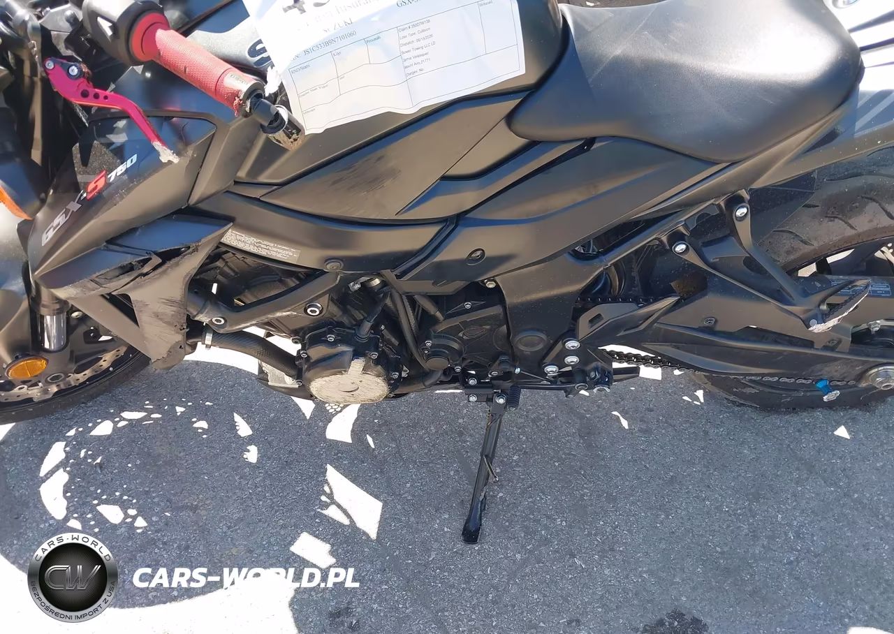 2022 Suzuki Gsx-S750 M-Z VIN:JS1C533B9N7101060 - 9