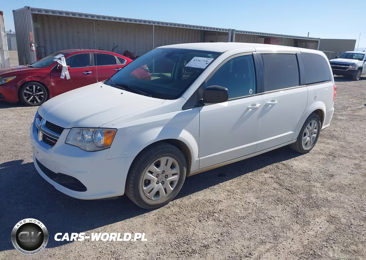 2018 Dodge Grand Caravan Se VIN:2C4RDGBG3JR296508 - 2