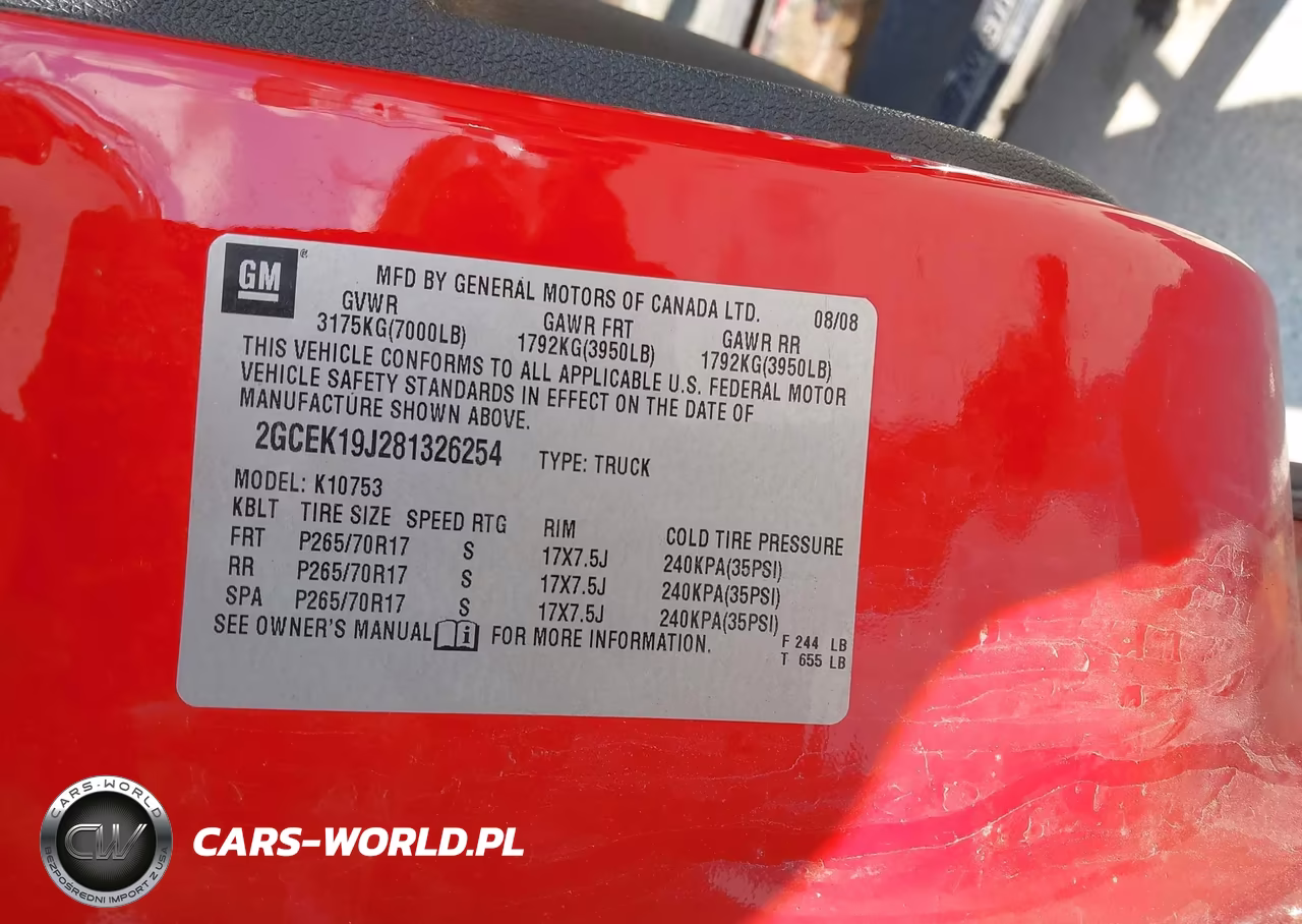 2008 Chevrolet Silverado 1500 Lt1 VIN:2GCEK19J281326254 - 9
