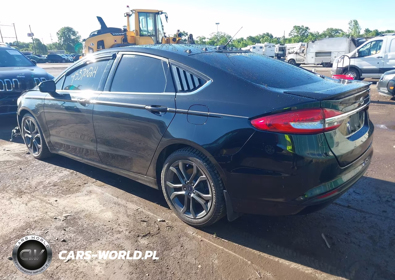 2018 Ford Fusion Se VIN:3FA6P0HD1JR126520 - 3