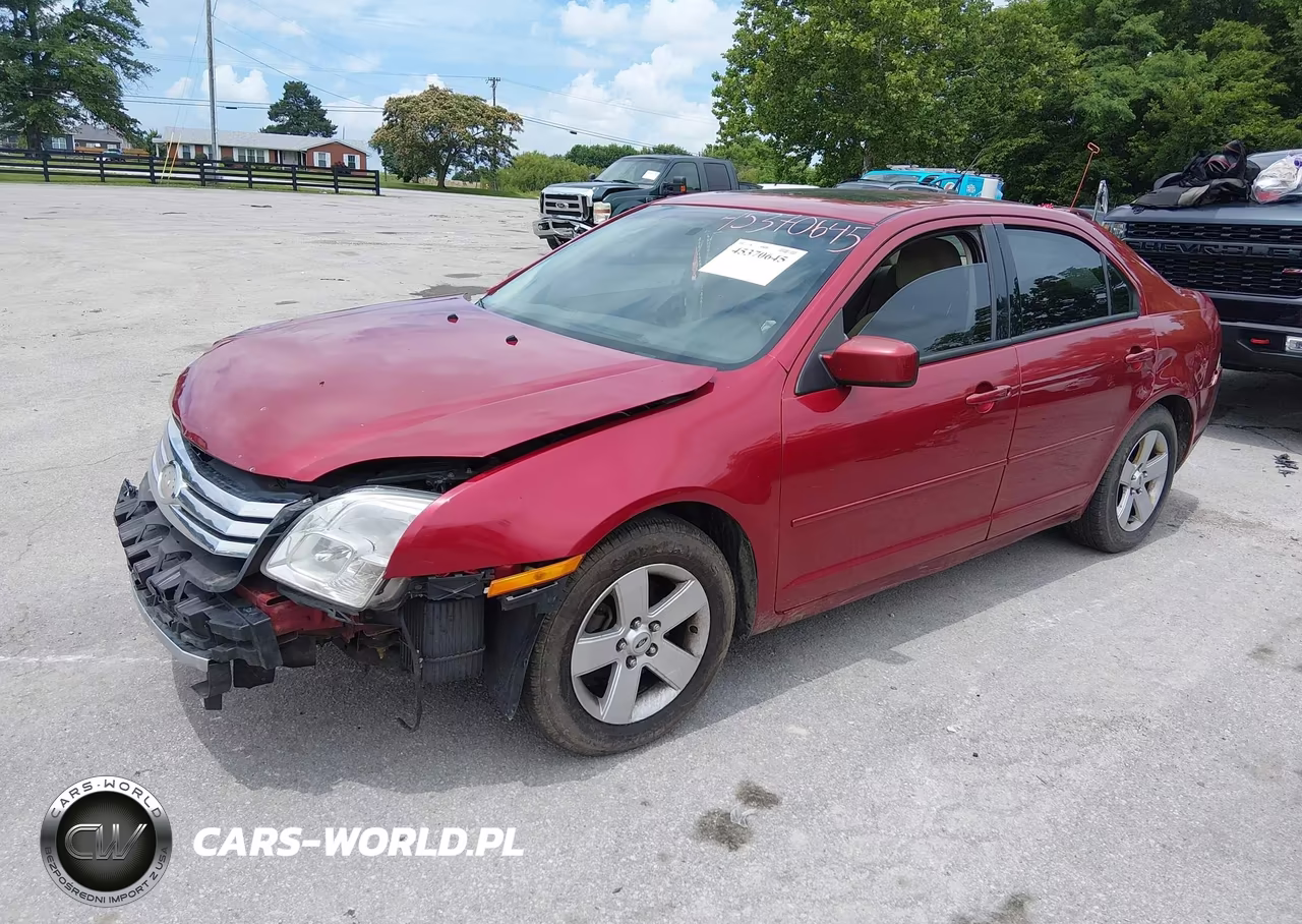 2009 Ford Fusion Se VIN:3FAHP07Z99R187082 - 2