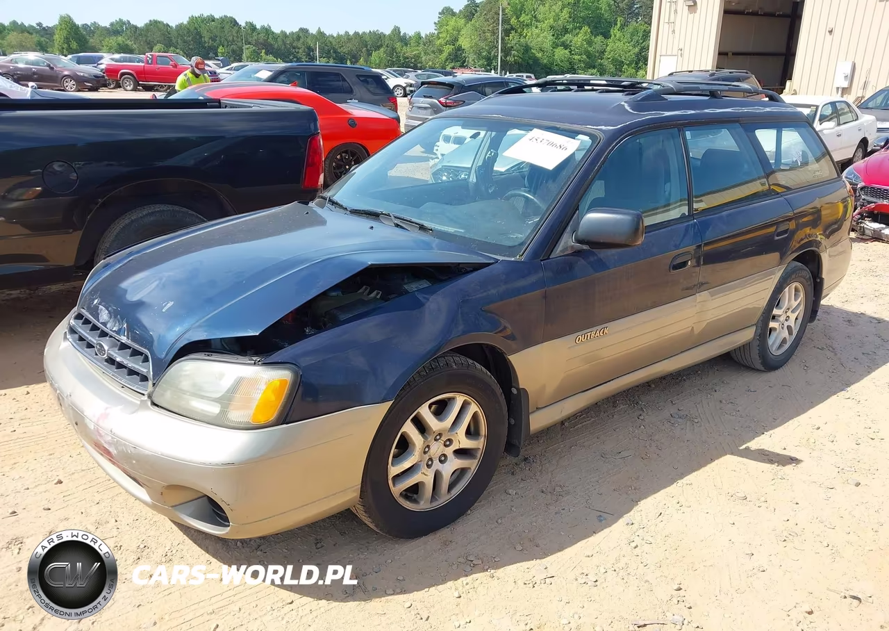2002 Subaru Outback VIN:4S3BH665327609326 - 2