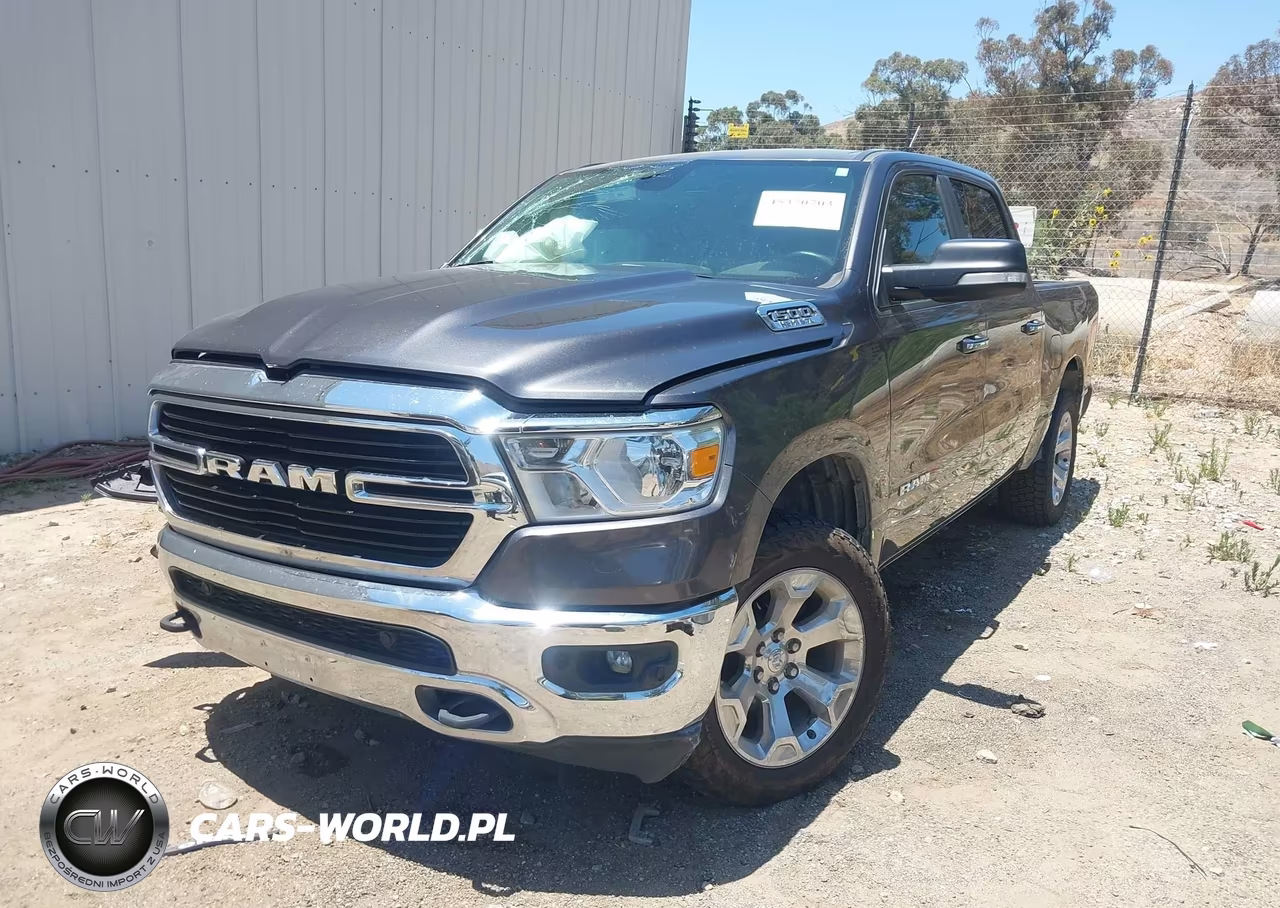 2019 Ram 1500 Big Horn-Lone Star 4X4 5'7 Box VIN:1C6SRFFT1KN840322 - 2