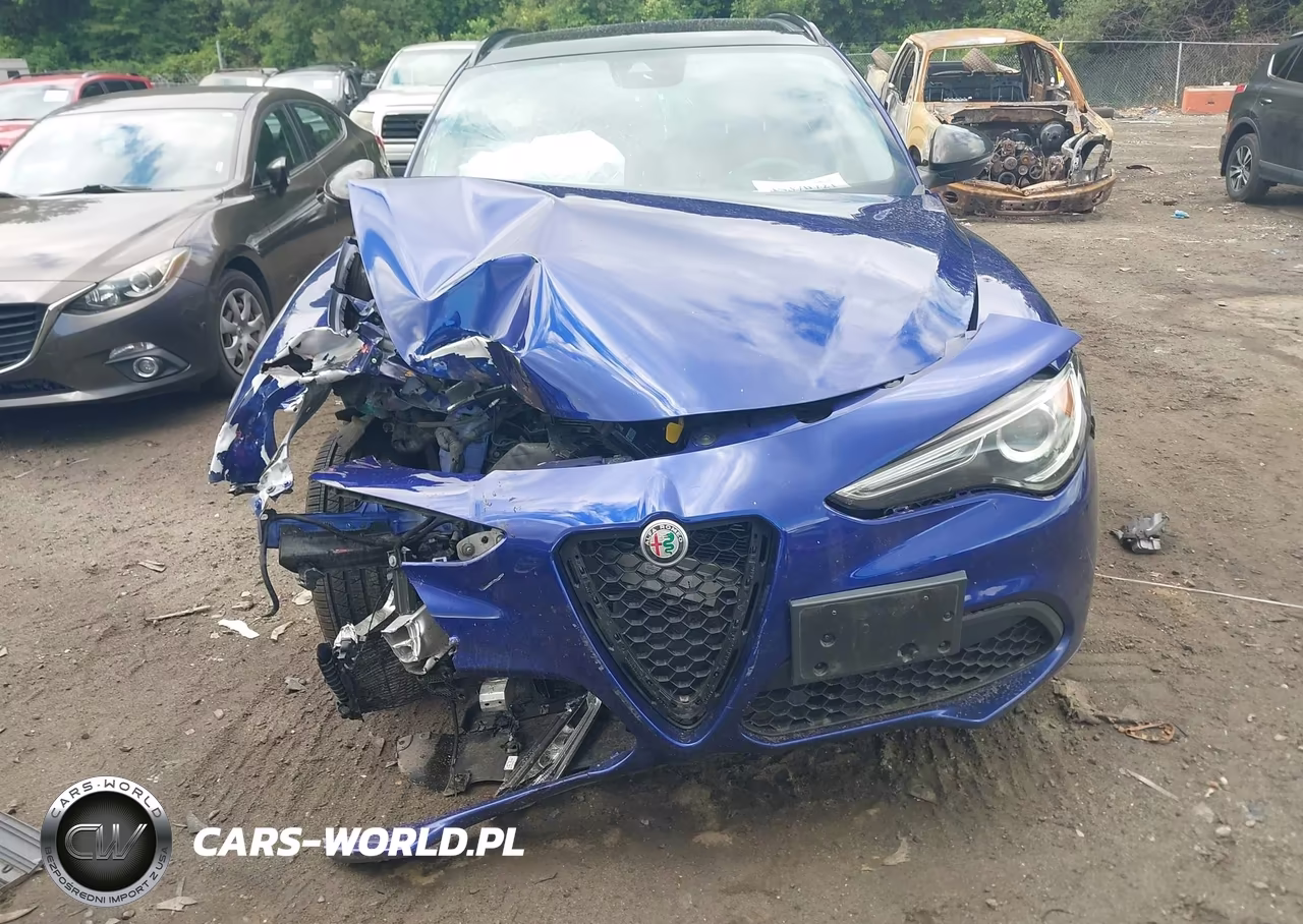 2021 Alfa Romeo Stelvio Ti Awd VIN:ZASPAKBNXM7D14517 - 13