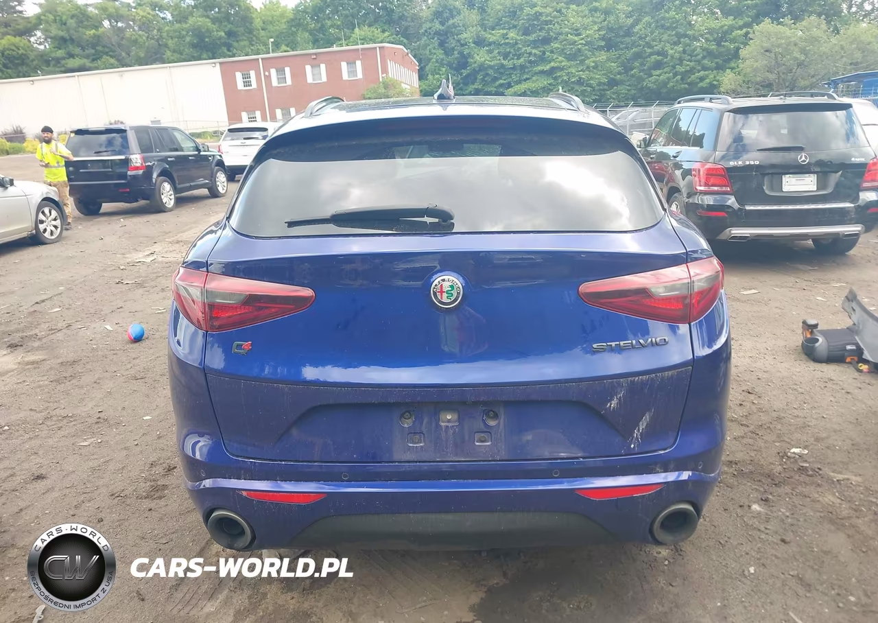 2021 Alfa Romeo Stelvio Ti Awd VIN:ZASPAKBNXM7D14517 - 17