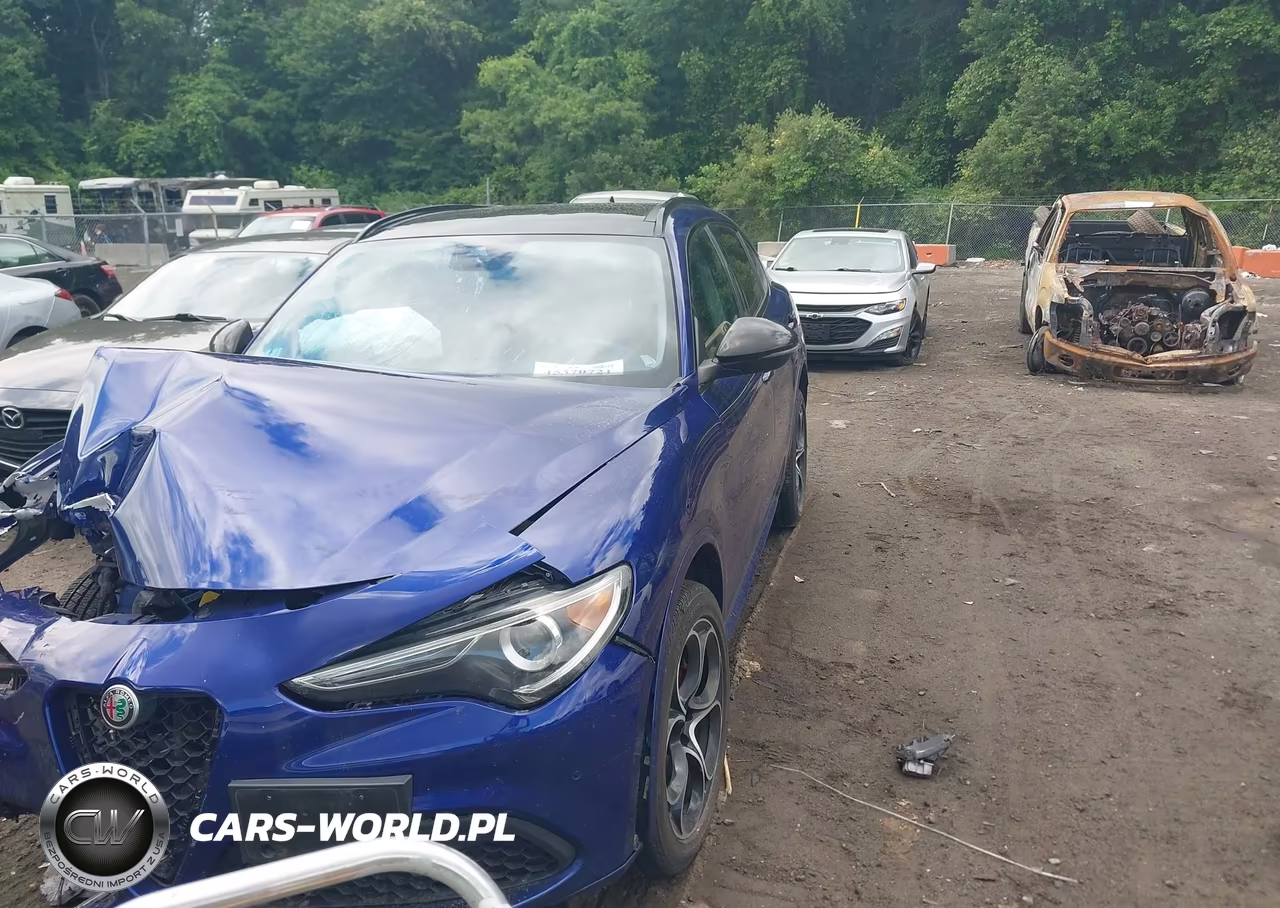 2021 Alfa Romeo Stelvio Ti Awd VIN:ZASPAKBNXM7D14517 - 2