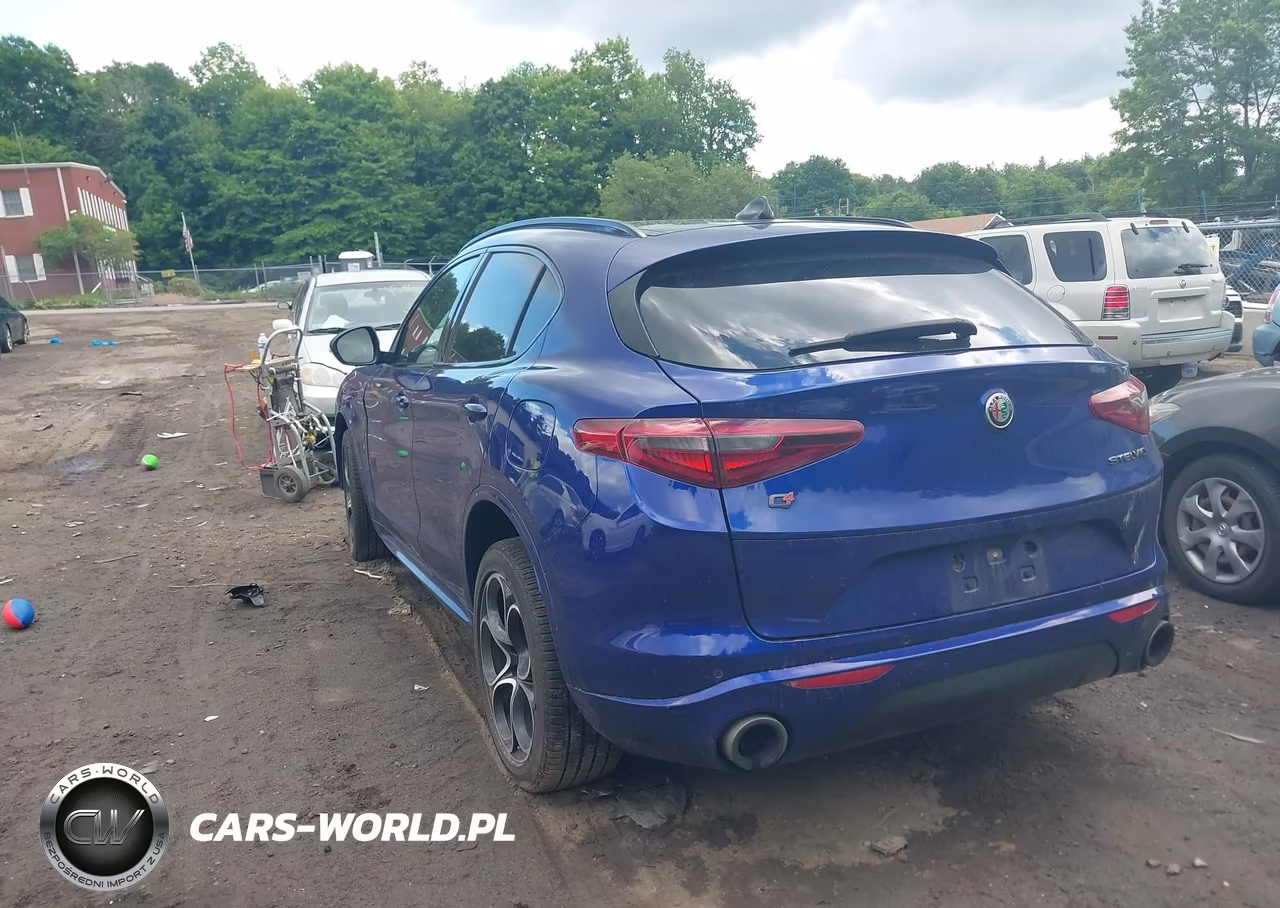 2021 Alfa Romeo Stelvio Ti Awd VIN:ZASPAKBNXM7D14517 - 3
