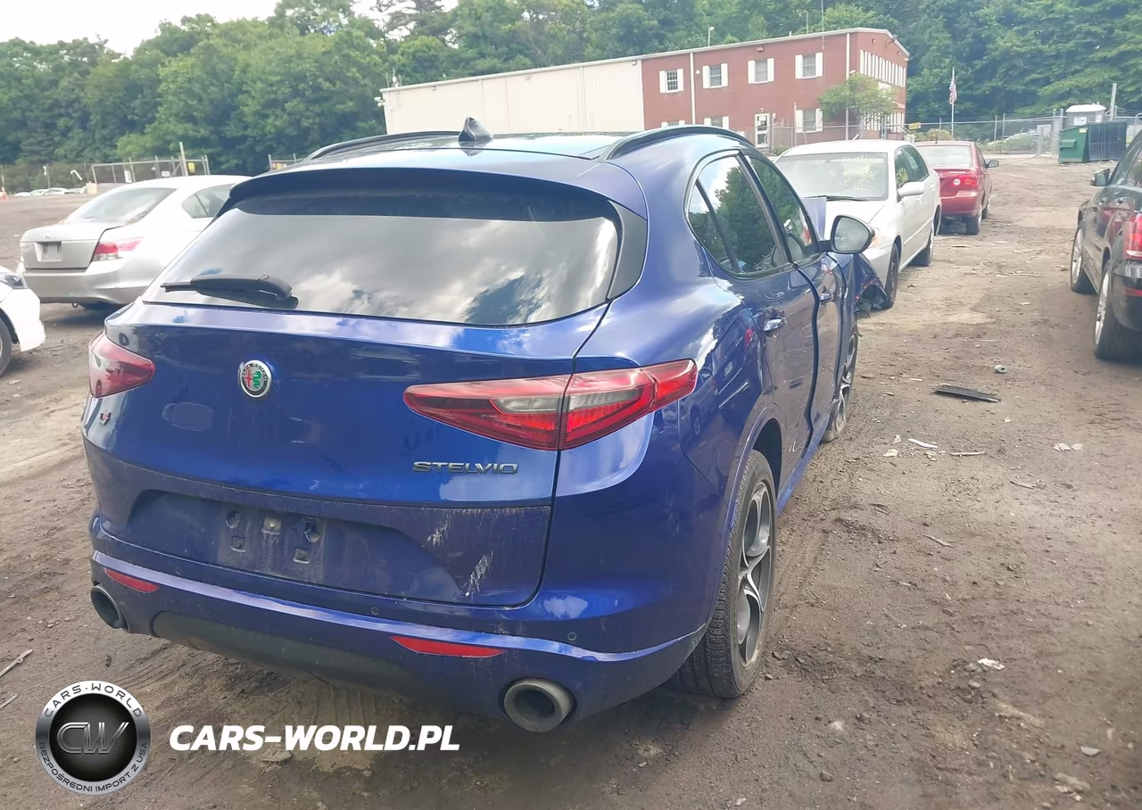 2021 Alfa Romeo Stelvio Ti Awd VIN:ZASPAKBNXM7D14517 - 4