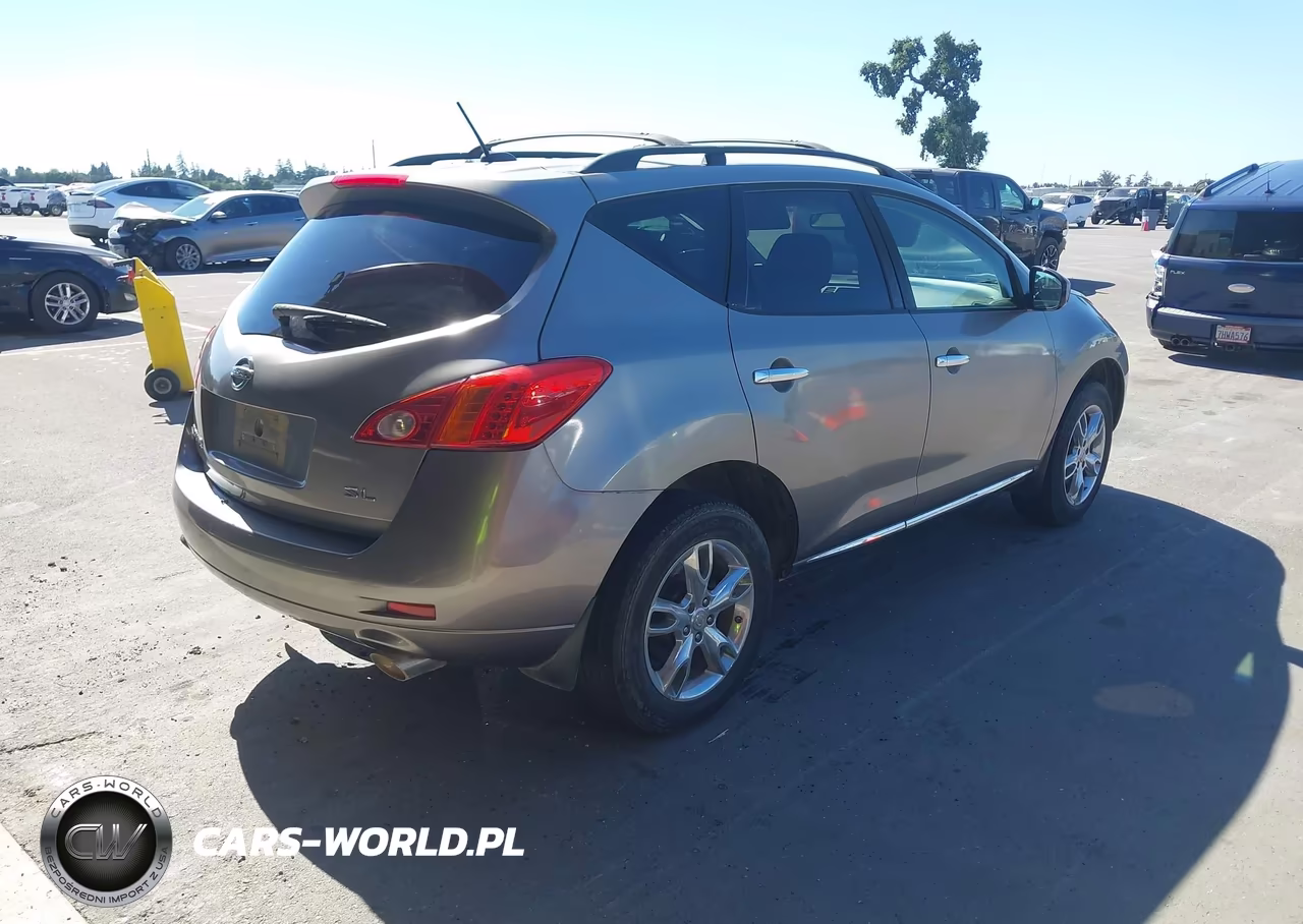 2009 Nissan Murano Sl VIN:JN8AZ18U39W028493 - 4