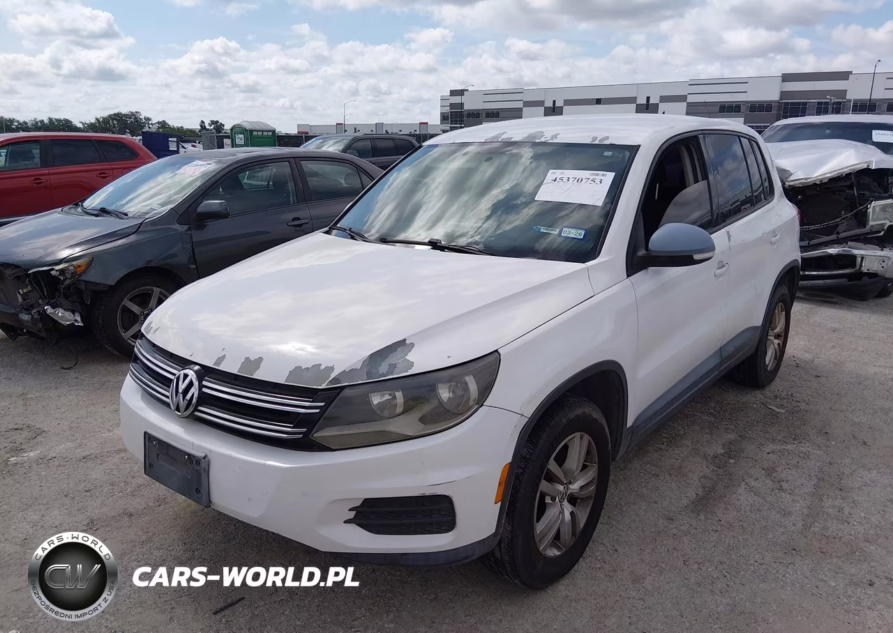 2012 Volkswagen Tiguan S VIN:WVGAV7AX0CW561211 - 2