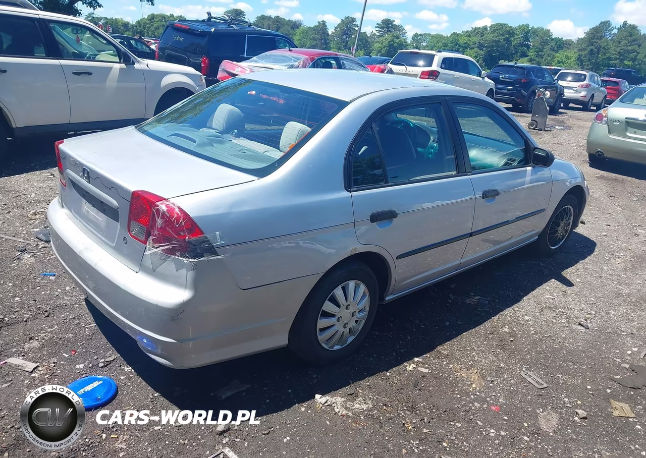 2005 Honda Civic Vp VIN:1HGES16385L016283 - 4