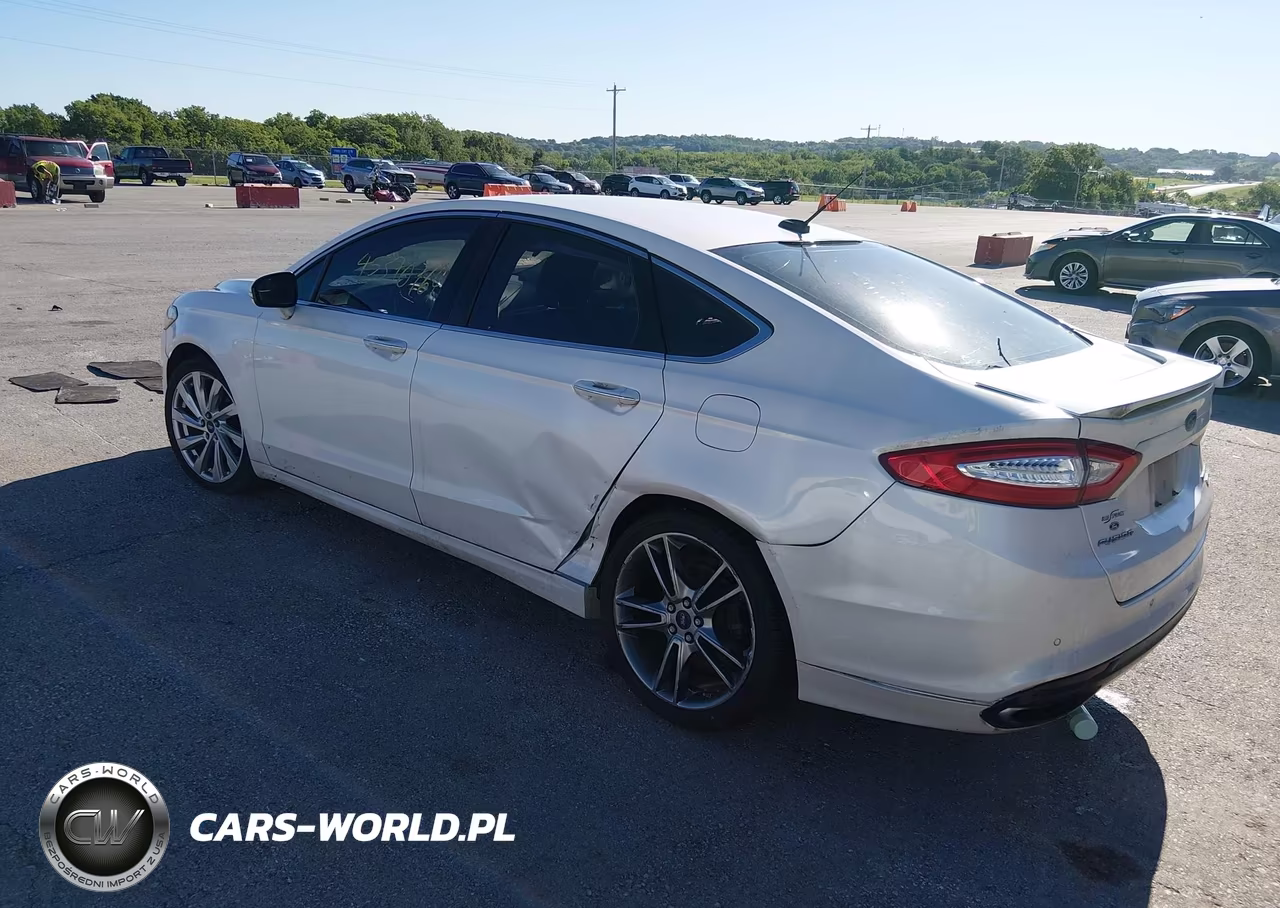2013 Ford Fusion Titanium VIN:3FA6P0D91DR144800 - 3