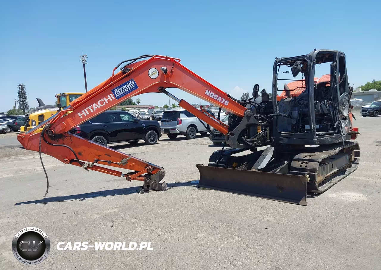 2019 Hitachi Zx85-5 Compact Excavator VIN:HCMDEF60C00019233 - 2