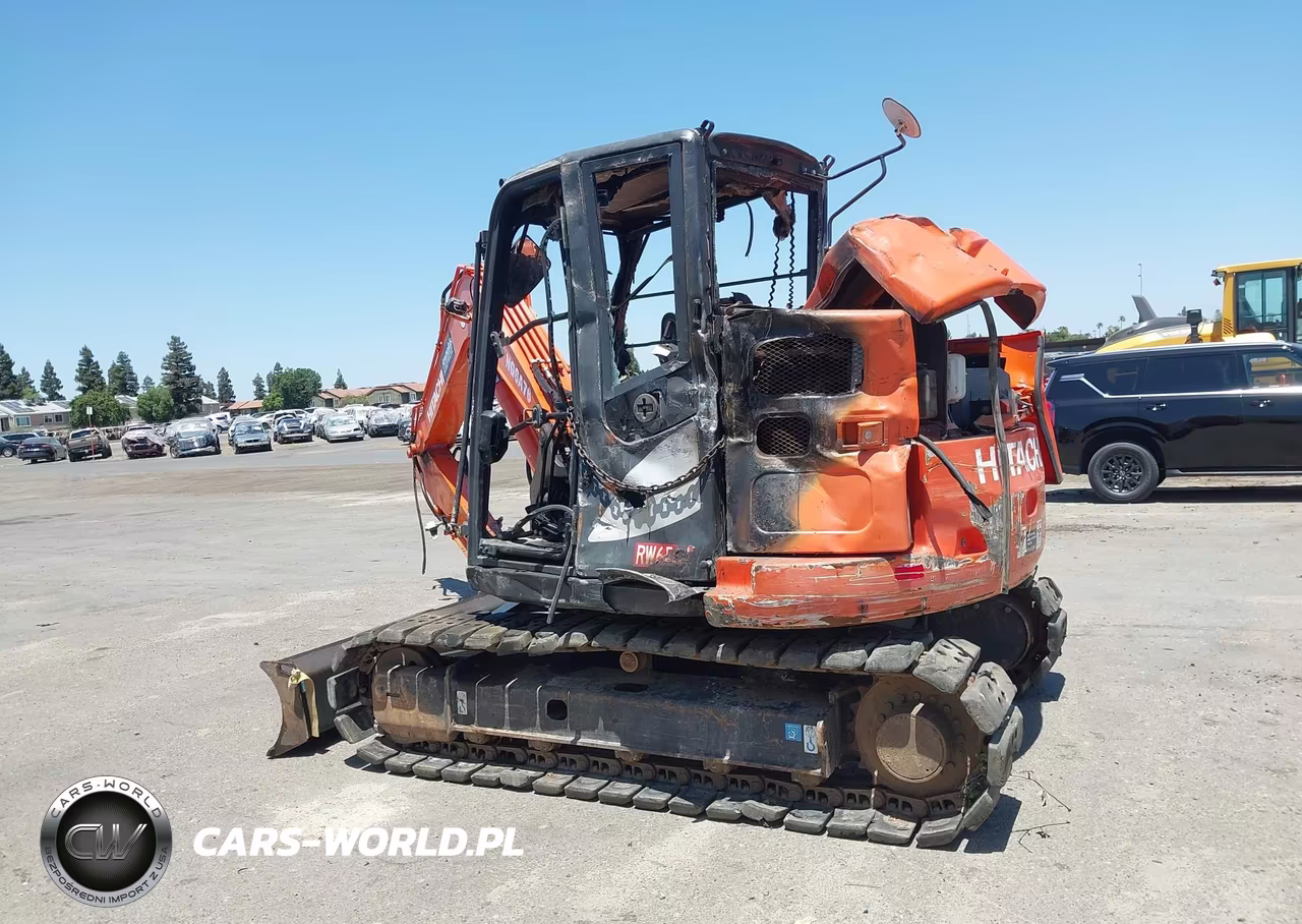 2019 Hitachi Zx85-5 Compact Excavator VIN:HCMDEF60C00019233 - 3