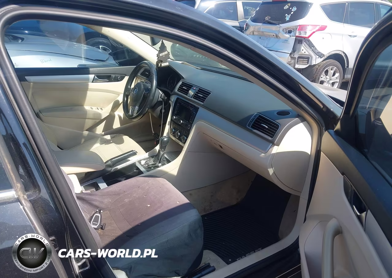2012 Volkswagen Passat 2.0L Tdi Se VIN:1VWBN7A39CC032537 - 5