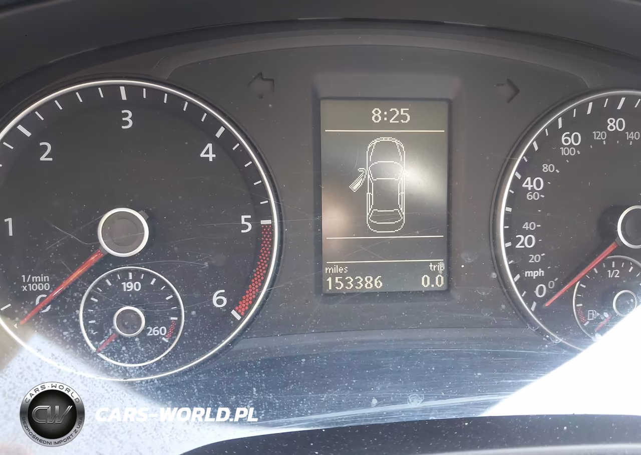 2012 Volkswagen Passat 2.0L Tdi Se VIN:1VWBN7A39CC032537 - 7