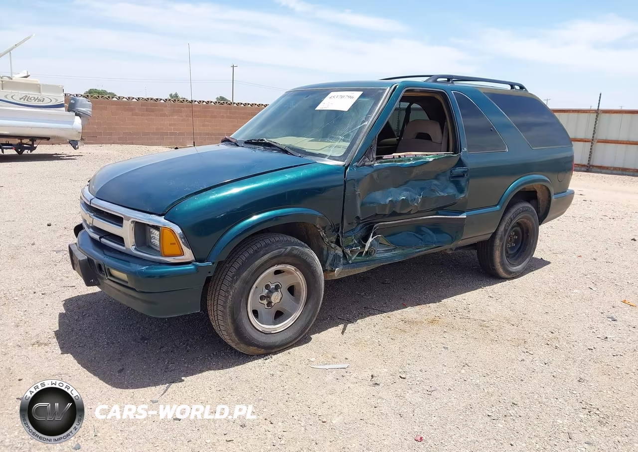 1997 Chevrolet Blazer Ls VIN:1GNCS18W0VK139506 - 2