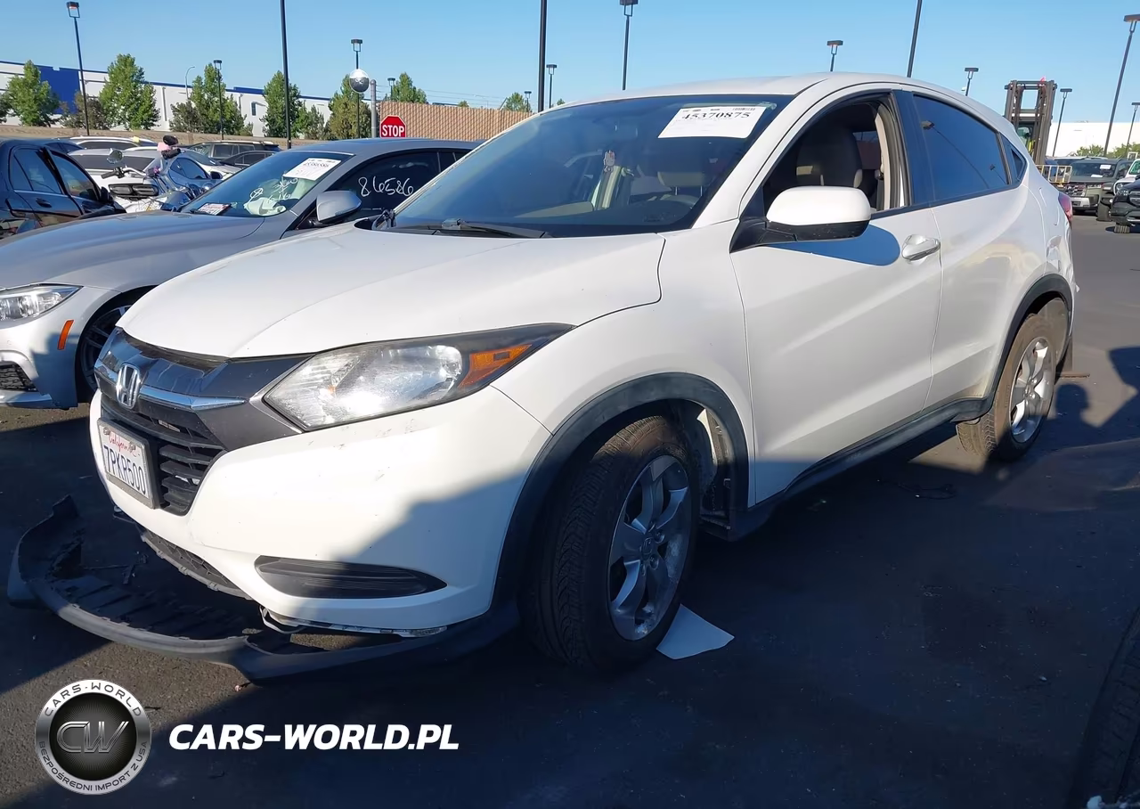 2016 Honda Hr-V Lx VIN:3CZRU5H36GM720654 - 2