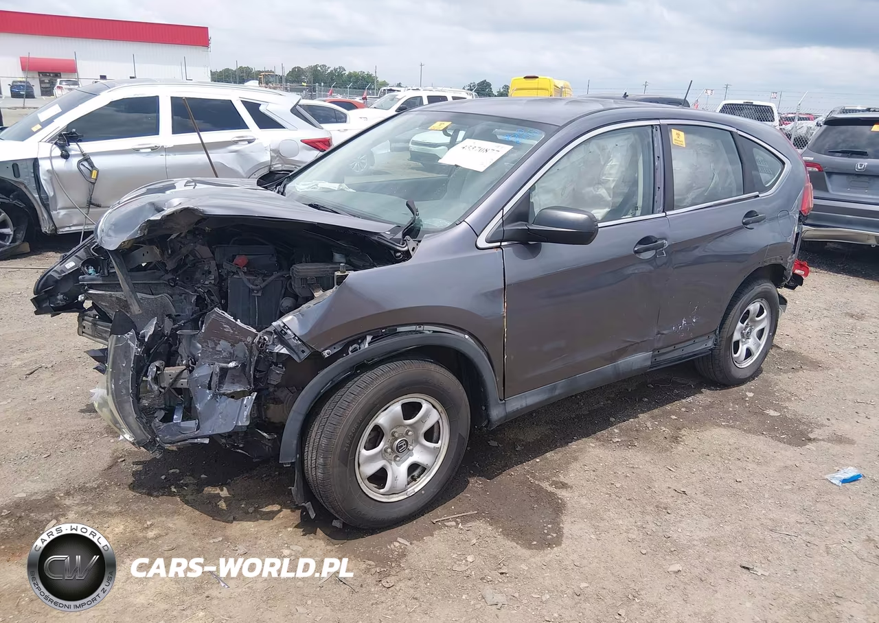 2016 Honda Cr-V Lx VIN:5J6RM4H39GL127432 - 2