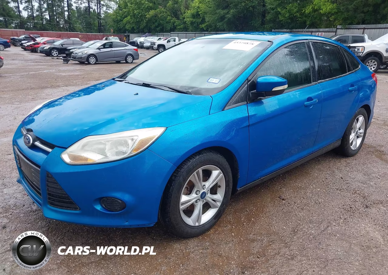2014 Ford Focus Se VIN:1FADP3F23EL109555 - 2