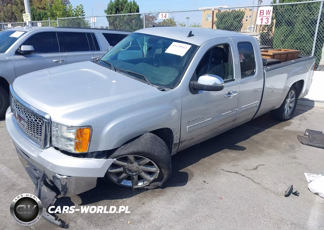 2012 GMC Sierra 1500 Sle VIN:1GTR1VE08CZ255862 - 2