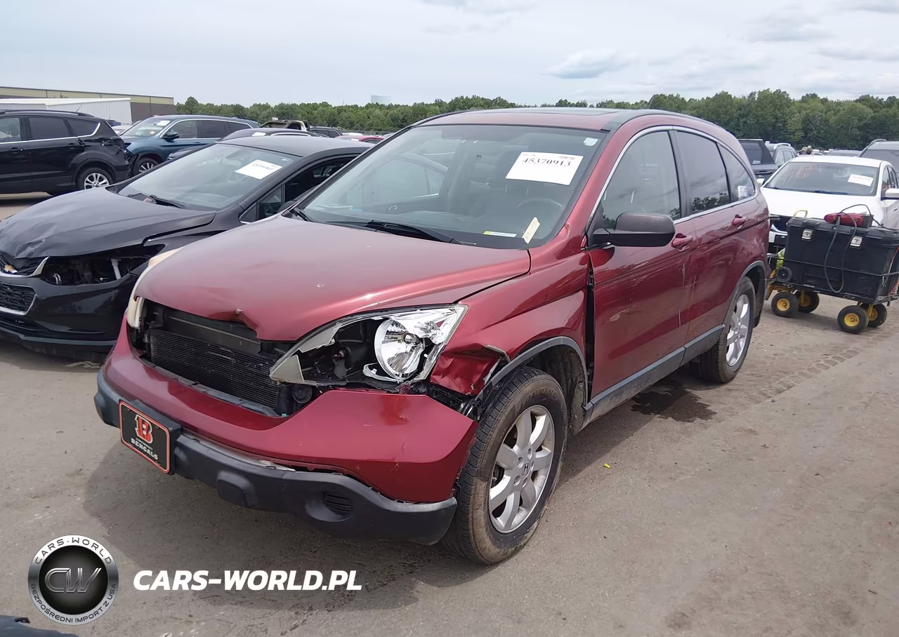 2007 Honda Cr-V Ex-L VIN:JHLRE48737C054437 - 2