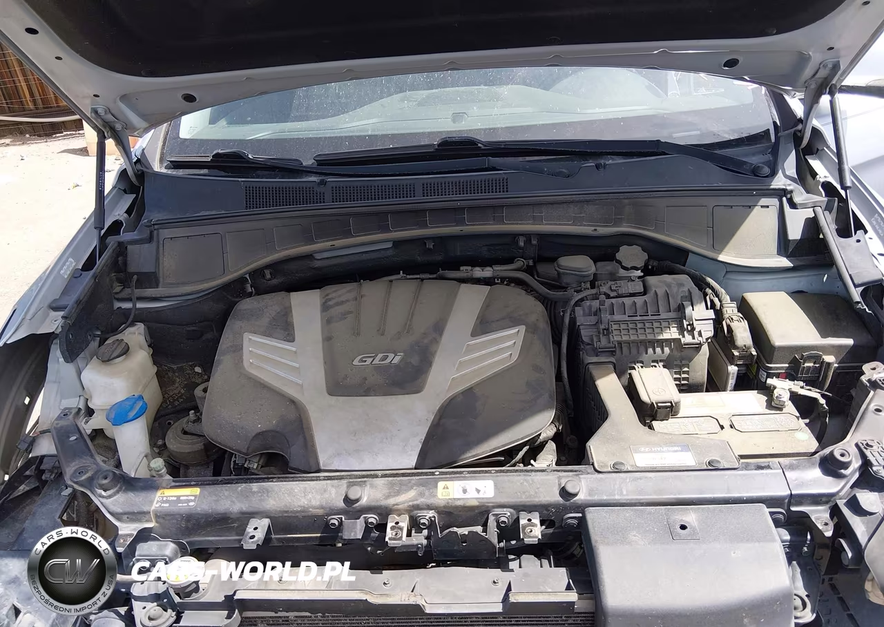 2015 Hyundai Santa Fe Gls VIN:KM8SR4HFXFU104054 - 10