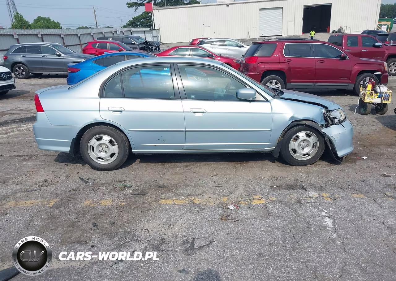 2005 Honda Civic Hybrid VIN:JHMES96645S017264 - 12