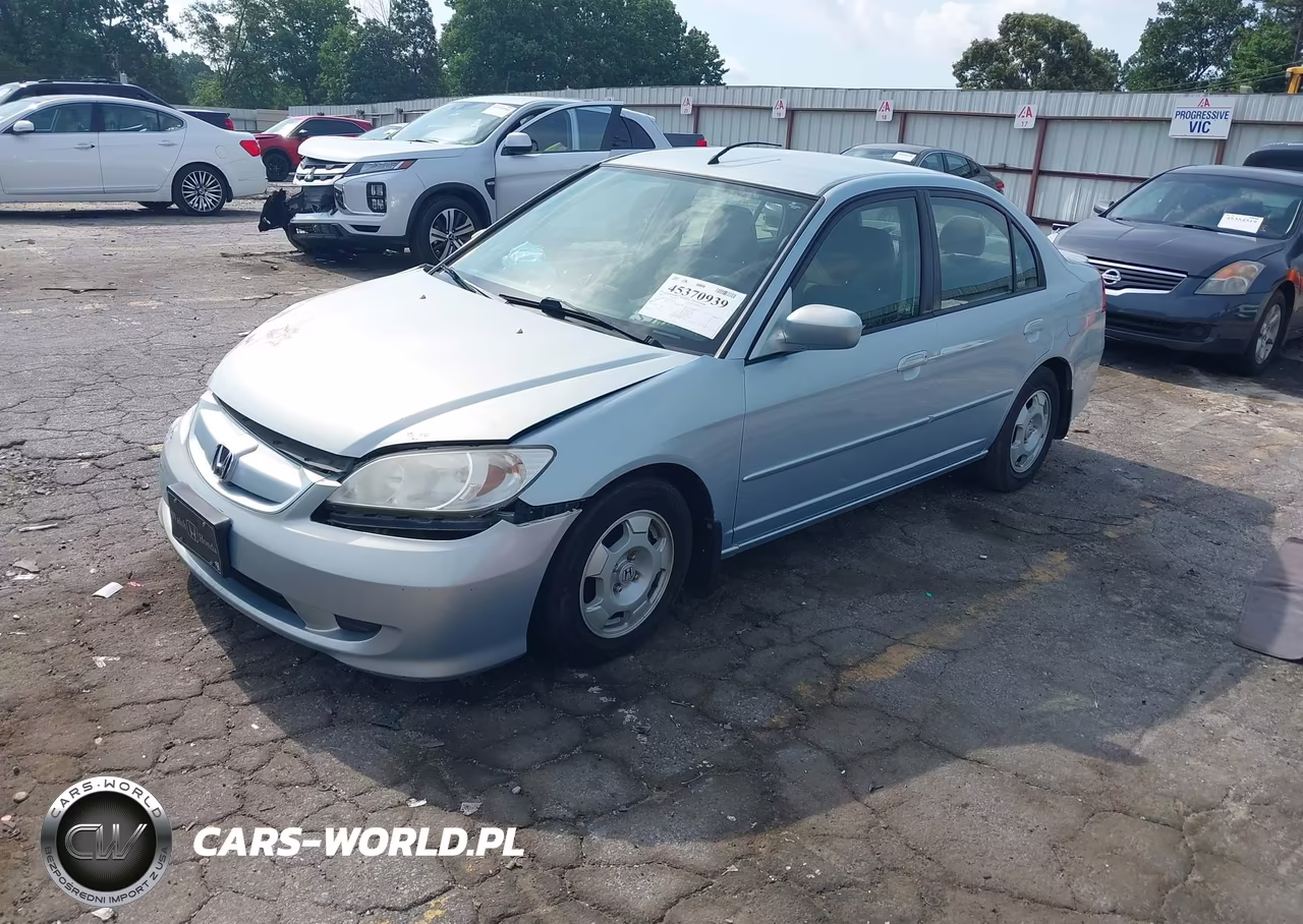 2005 Honda Civic Hybrid VIN:JHMES96645S017264 - 2