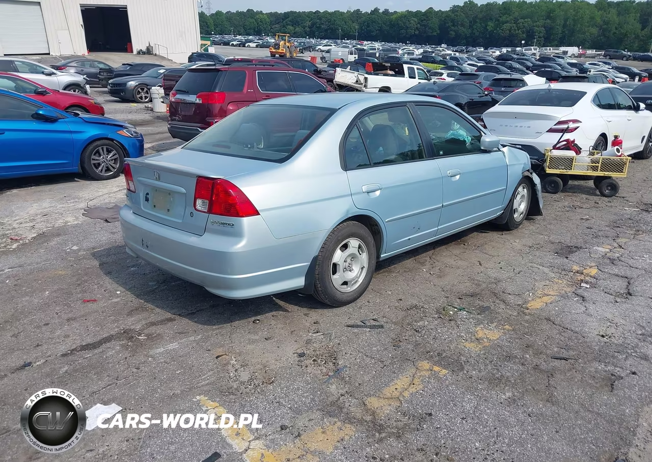 2005 Honda Civic Hybrid VIN:JHMES96645S017264 - 4