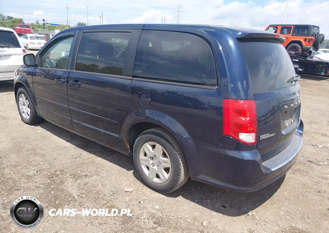 2012 Dodge Grand Caravan Se-Avp VIN:2C4RDGBG7CR366482 - 3