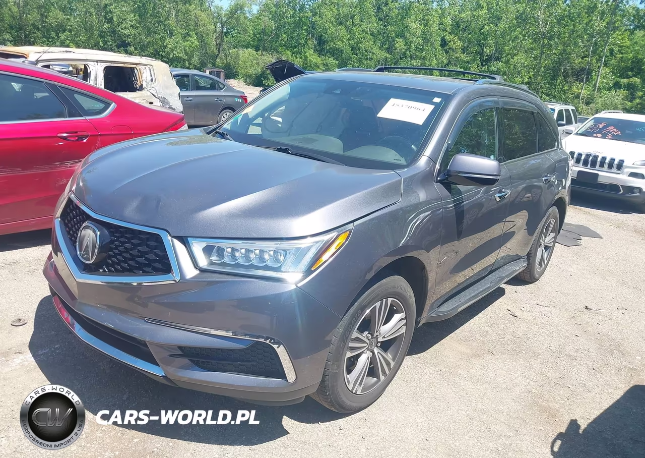 2018 Acura Mdx VIN:5J8YD4H37JL016548 - 2