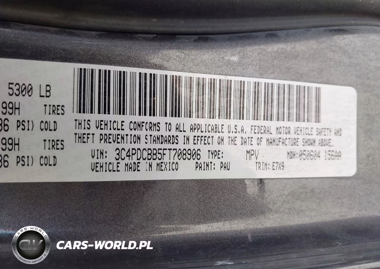 2015 Dodge Journey Sxt VIN:3C4PDCBB5FT708906 - 9