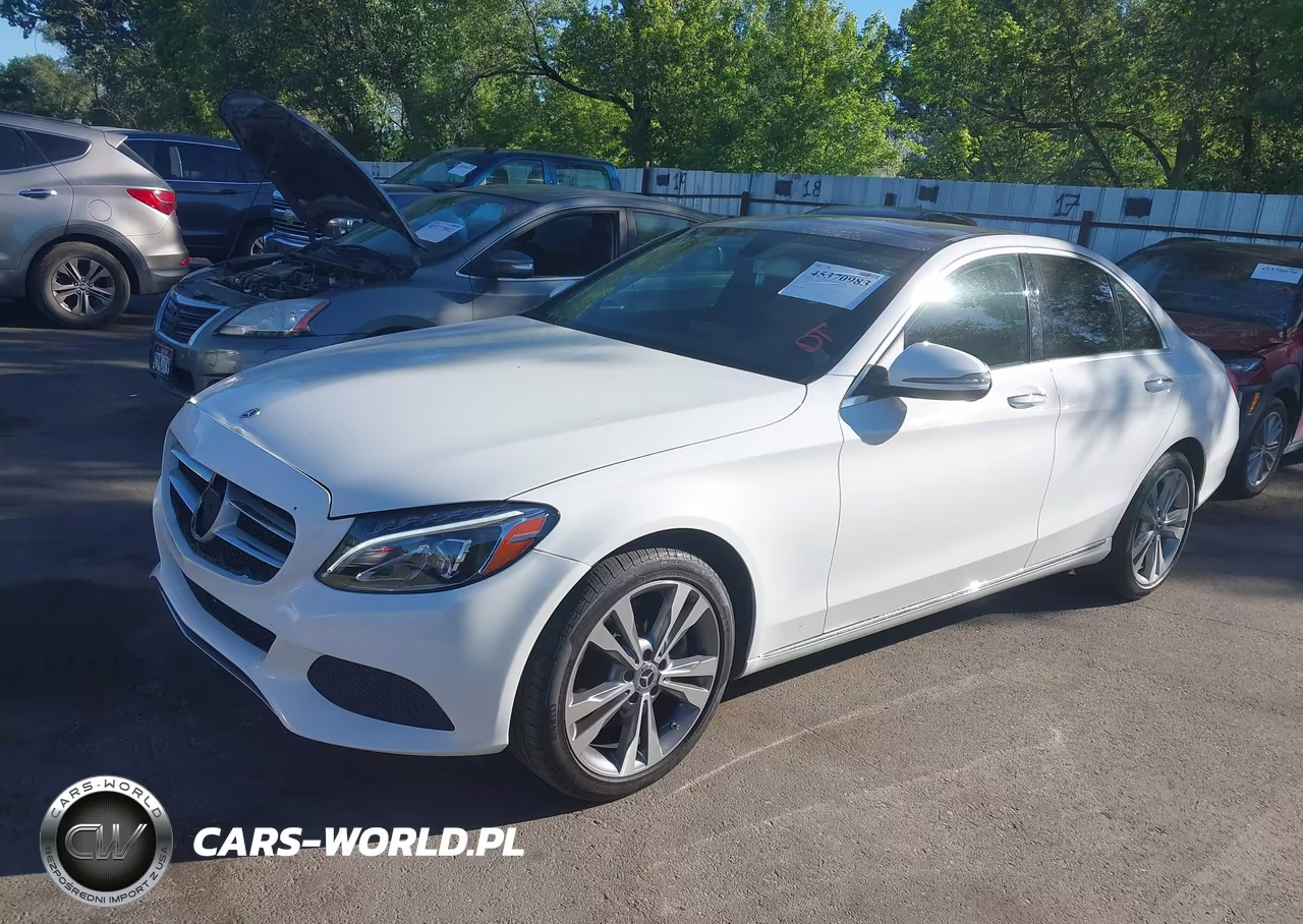 2018 Mercedes-Benz C 300 4Matic VIN:55SWF4KB8JU247220 - 2