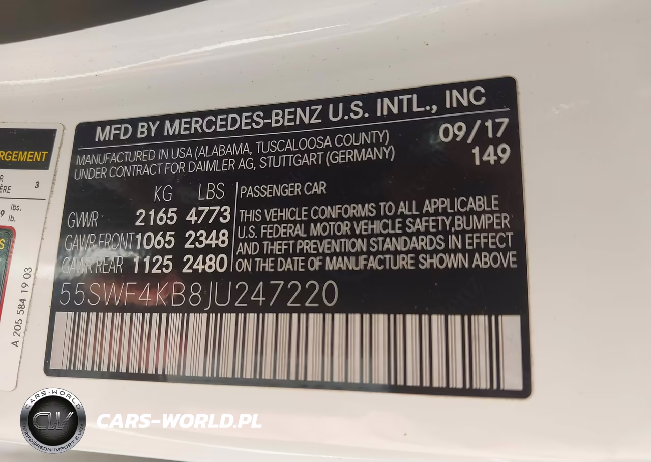2018 Mercedes-Benz C 300 4Matic VIN:55SWF4KB8JU247220 - 9