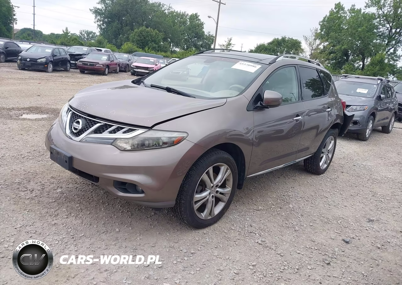 2011 Nissan Murano Le VIN:JN8AZ1MW3BW179458 - 2