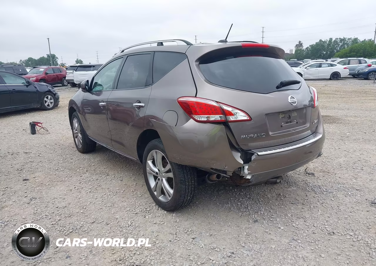 2011 Nissan Murano Le VIN:JN8AZ1MW3BW179458 - 3