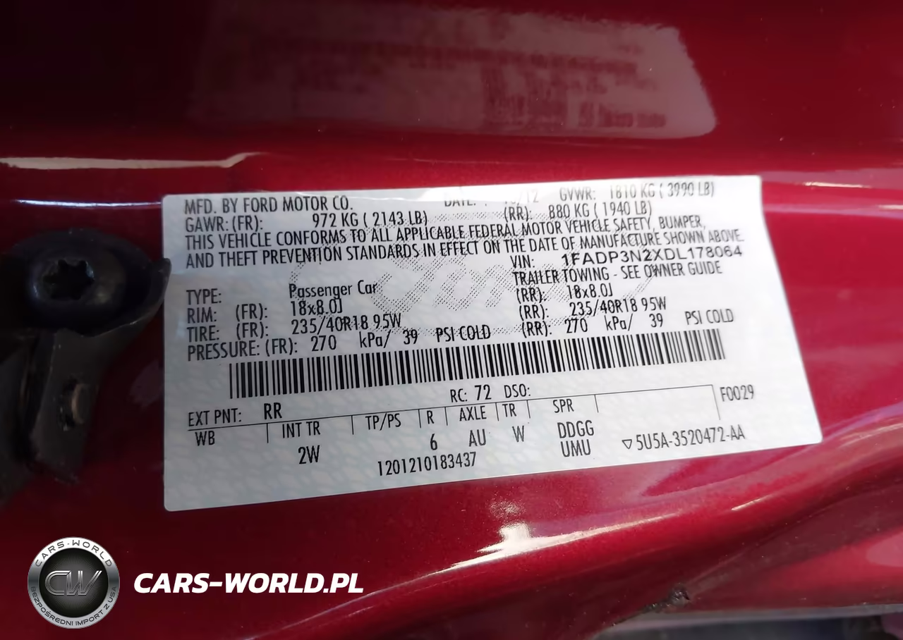 2013 Ford Focus Titanium VIN:1FADP3N2XDL178064 - 9
