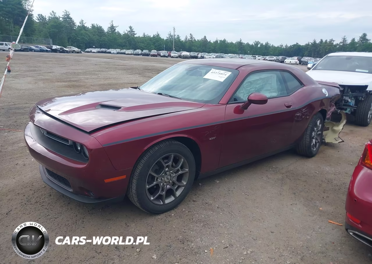 2017 Dodge Challenger Gt VIN:2C3CDZGG7HH641344 - 2