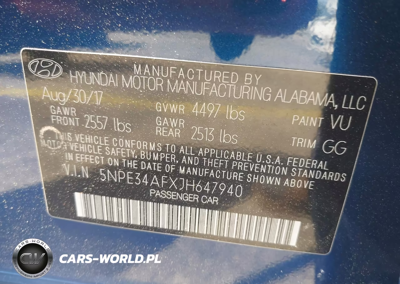 2018 Hyundai Sonata Limited VIN:5NPE34AFXJH647940 - 9