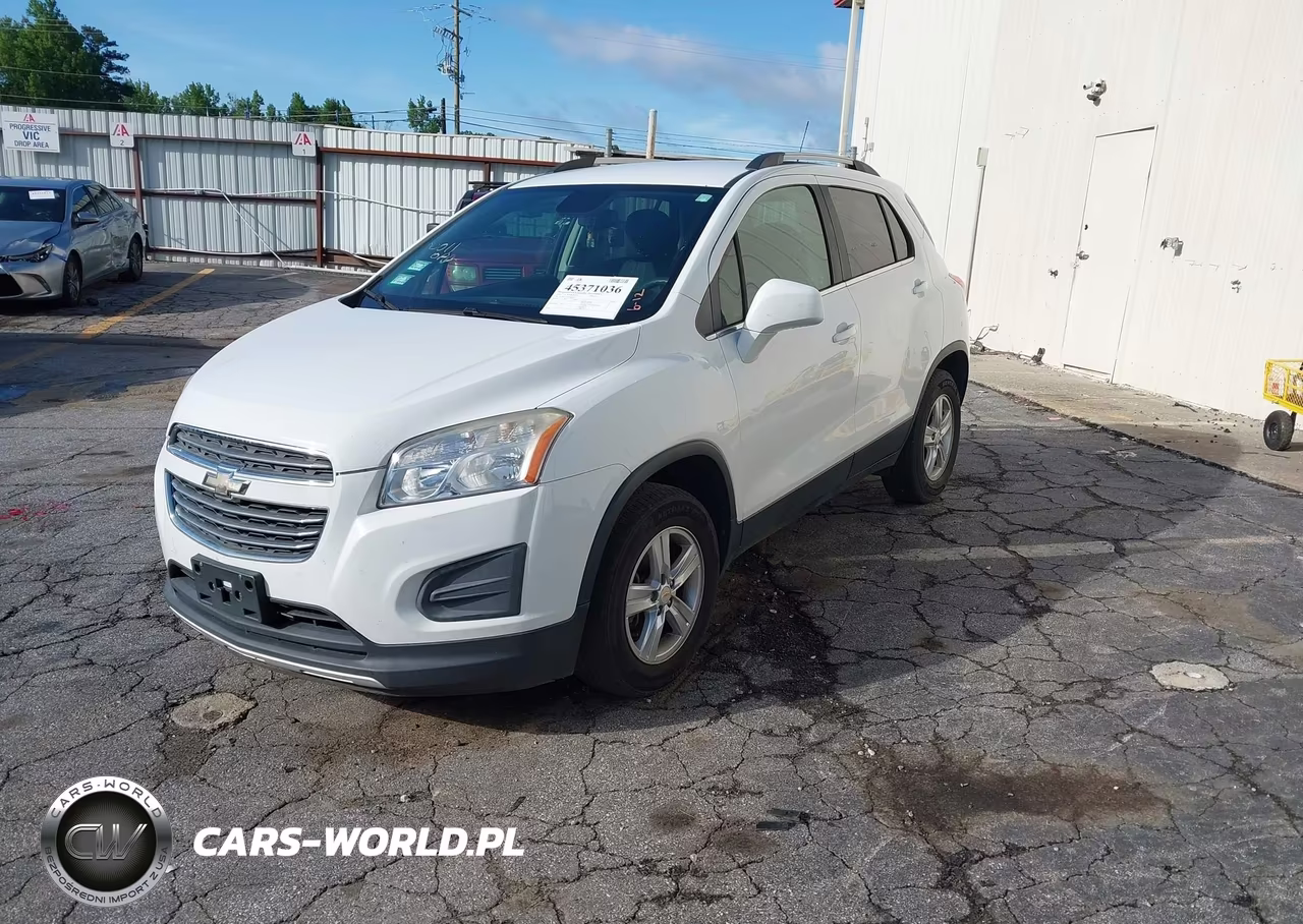 2016 Chevrolet Trax Lt VIN:KL7CJPSBXGB608766 - 2