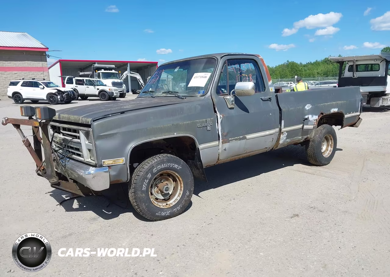1986 Chevrolet K10 VIN:2GCEK14H6G1216567 - 2