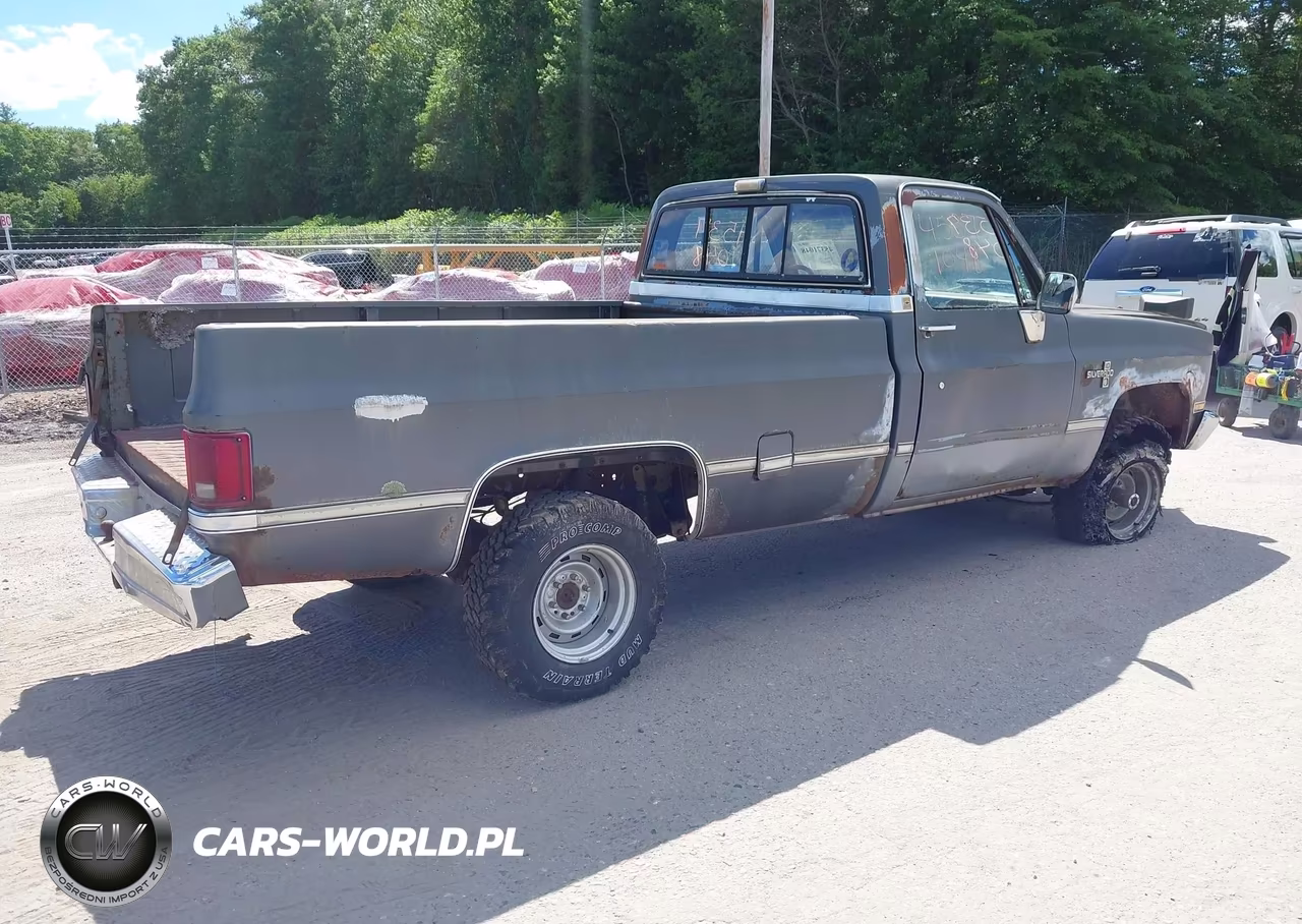1986 Chevrolet K10 VIN:2GCEK14H6G1216567 - 4