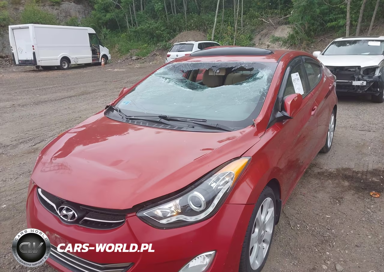 2013 Hyundai Elantra Limited VIN:KMHDH4AE3DU619195 - 6