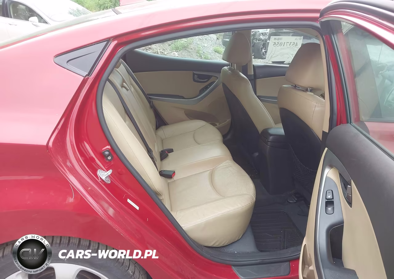 2013 Hyundai Elantra Limited VIN:KMHDH4AE3DU619195 - 8