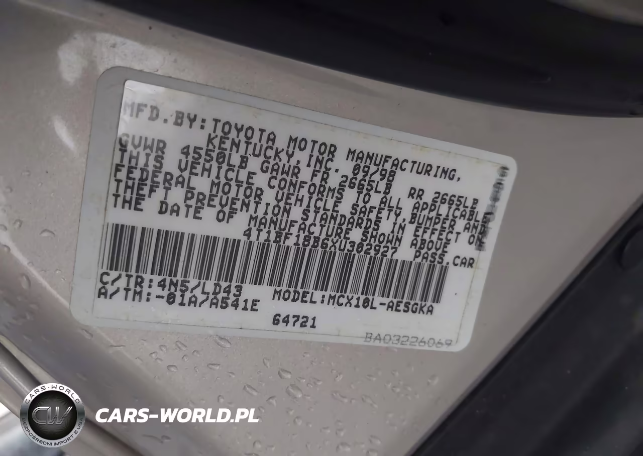 1999 Toyota Avalon Xls VIN:4T1BF18B6XU302927 - 9