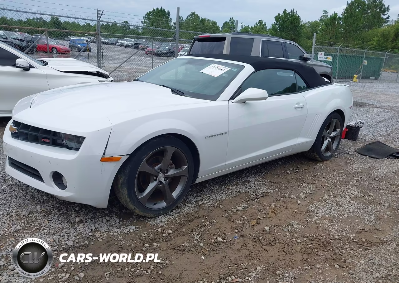 2013 Chevrolet Camaro 2Lt VIN:2G1FC3D3XD9118651 - 2